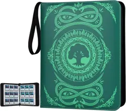 9-Pocket Card Binder for MTG,720 Double Sided Pocket PU Trading Collection Bi... - Image 2