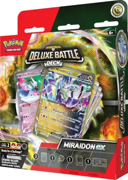 Pokemon TCG: Miraidon ex Deluxe Battle Deck Compact, Multicolor - Image 3