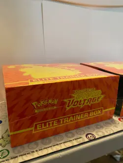2020 Pokemon TCG Lot of 2 Vivid Voltage Sealed Elite Trainer Boxes - Image 5
