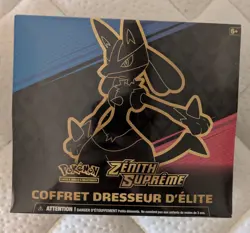 Coffret Dresseur d'Elite Pokemon ETB Zenith Supreme EB12.5 Neuf Scelle FR - Image 1