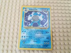 POKEMON POLIWRATH HOLOFOIL CARD 13/102 NEW FROM 1999 BASE SET 1 OWNER - Image 1