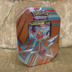 Pokemon Cards TCG Hidden Potential Tin Rotom V New Sealed 4 Booster Packs - Image 1