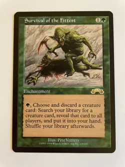MTG Magic the Gathering COMPLETE SET of EXODUS 143/143 cards - Image 4