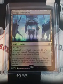 Urza's Workshop | Commander: The Brothers' War | Foil NM | Magic: The Gathering - Image 1