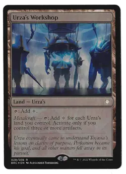 Urza's Workshop - [Foil] Commander: The Brothers' War LP - Image 1