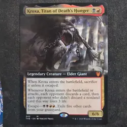 Kroxa, Titan of Death's Hunger - Extended - Theros Beyond Death (MTG) - Image 1