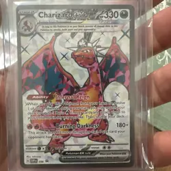 2023-25 Pokemon SV Black Star Promos SVP EN Charizard ex #056 - Image 2