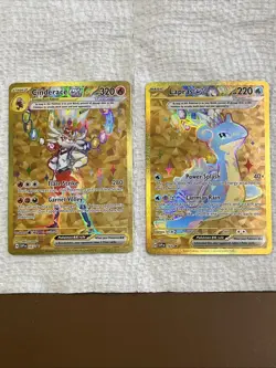 2024 Pokemon Scarlet & Violet Cinderace EX & Lapras EX Promos 163/164 Free Ship - Image 1