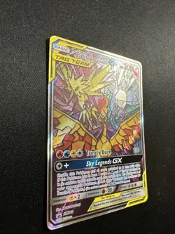 Moltres Zapdos Articuno SM210 GX Tag Team Hidden Fates Promo Pokemon English - Image 3
