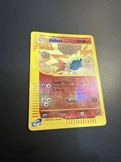 Pokemon TCG-Quilava 91/165 Expedition Reverse Holo - Image 2