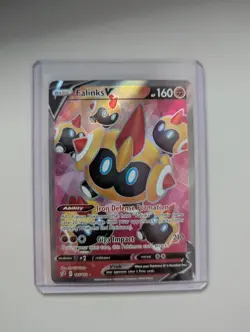 Pokemon - Falinks V (Full Art) - 185/192 - Rebel Clash - Holo - Ultra Rare NM - Image 1