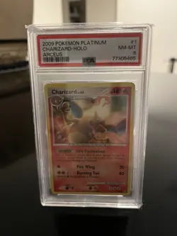 Pokemon TCG - Arceus - Charizard 1/99 Holo - Image 1