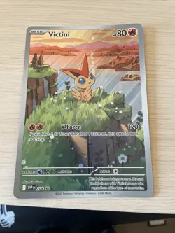 Victini SVP 208 - JUMBO - Illustration Rare - Black Star Promo - Pokemon TCG - Image 1