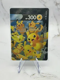 Pikachu V-Union Top Right SWSH140 Holo Black Star Promo Sword Shield Pokemon - Image 1