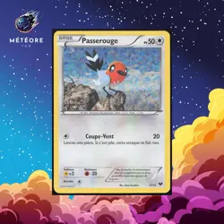 Carte Pokemon Passerouge Holo 11/12 Promo McDonald's 2014 Francais - Image 1