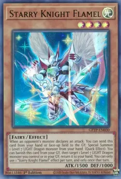 Starry Knight Flamel - GFTP-EN030 - NM/VLP - Ultra Rare - 1st ed - Yugioh - Image 1