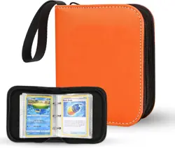 2-Pocket Trading Card Binder for TCG cards, Hold 80 Cards with 40 removable s... - Image 2