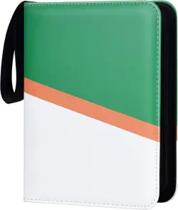 Trading Card Binder 4 Pocket with 50 Removable Sleeves, 400 Pockets Card Coll... - Image 2