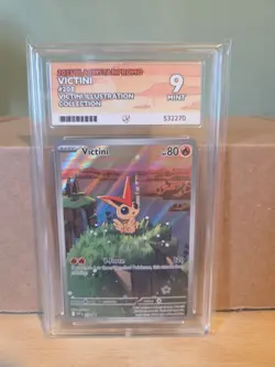 Pokemon TCG Victini SVP 208 Black Star Promo Card - ACE 9 Mint Condition - Image 1