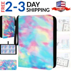 Card Binder 4 Pocket, Trading Card Binder 440 Pockets with Removable Sleeves,... - Image 1