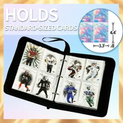 Card Binder 4 Pocket, Trading Card Binder 440 Pockets with Removable Sleeves,... - Image 5