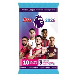 Topps Premier League 2025/26 Trading Card Pack - Single Pack - Image 1
