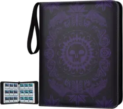 9-Pocket Card Binder for MTG,720 Double Sided Pocket PU Trading Collection Bi... - Image 2