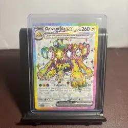 Pokemon TCG Stellar Crown Galvantula EX Full Art Card 159/142 - Image 1