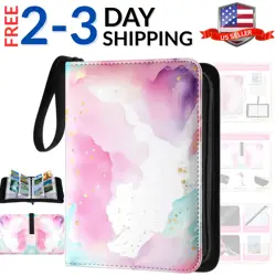 Card Binder 4/9 Pocket PU Waterproof Trading Binder Compatible with MTG/ygo/T... - Image 1