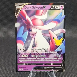 Pokemon TCG Dark Sylveon v Celebrations Black Star Promo Card SWSH134 - Image 1
