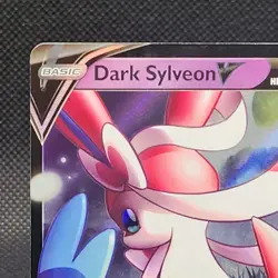 Pokemon TCG Dark Sylveon v Celebrations Black Star Promo Card SWSH134 - Image 2