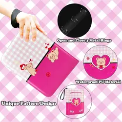 Cute Card Binder 4-Pocket, 520 Pockets Card Holder with 65 Removable Sleeves,... - Image 4