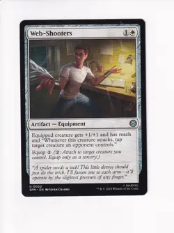 MAGIC THE GATHERING MTG MARVEL'S SPIDER-MAN WEB-SHOOTERS (#1) - Image 1
