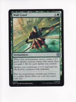 MAGIC THE GATHERING MTG MARVEL'S SPIDER-MAN WALL CRAWL (#2) - Image 1
