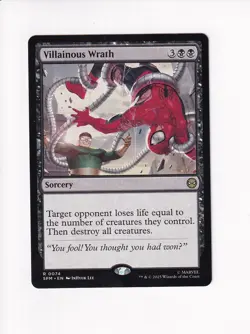MAGIC THE GATHERING MTG MARVEL'S SPIDER-MAN VILLANOUS WRATH - Image 1