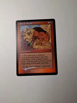 MTG Sneak Attack (Retro Frame) Dominaria Remastered Foil NM/M - Image 1