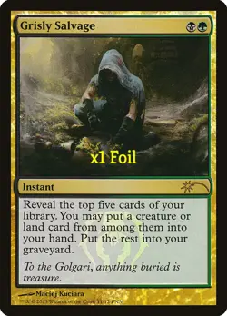 MTG FNM C20 Grisly Salvage MINT (SELECT) - Image 2