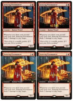 MTG Throne of Eldraine ELD Irencrag Pyromancer MINT (SELECT) - Image 1