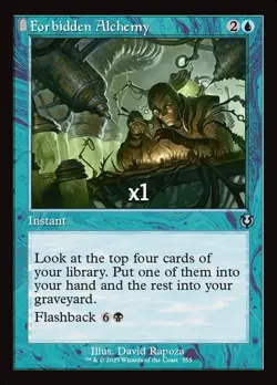 MTG AFC INR Forbidden Alchemy MINT (SELECT) - Image 3