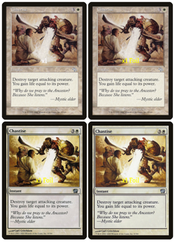 MTG JUD 8ED 9ED Chastise MINT (SELECT) - Image 1