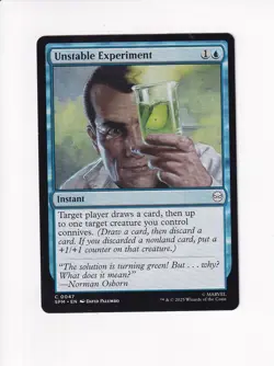 MAGIC THE GATHERING MTG MARVEL'S SPIDER-MAN UNSTABLE EXPERIMENT (#2) - Image 1