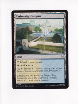 MAGIC THE GATHERING MTG MARVEL'S SPIDER-MAN UNIVERSITY CAMPUS (#1) - Image 1