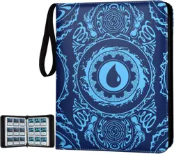 9-Pocket Card Binder for MTG,720 Double Sided Pocket PU Trading Collection Bi... - Image 2