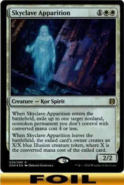 1x - Skyclave Apparition - FOIL #39 - Zendikar Rising - NM MTG - Image 1