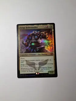 MTG Zurgo Helmsmasher Duel Decks: Speed vs. Cunning Foil NM/M - Image 1