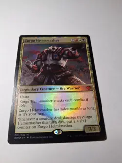 MTG Zurgo Helmsmasher Duel Decks: Speed vs. Cunning Foil NM/M - Image 3