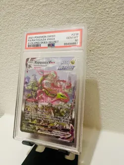 Pokemon Rayquaza VMAX Evolving Skies 218/203 PSA 10 Alternative Art/Secret Rare - Image 5