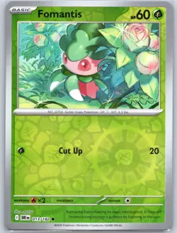 Fomantis 013/182 Near Mint RevHolo Destined Rivals Pokemon Shipnow - Image 1