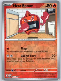 Heat Rotom 043/182 Near Mint RevHolo Destined Rivals Pokemon Shipnow - Image 1