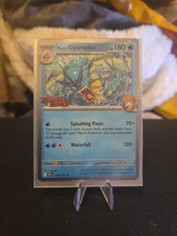 Pokemon Misty's Gyarados 049/182 Destined Rivals Prerelease Stamped Promo - Image 1